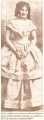 Vestida para el famoso baile de disfraces de los Concha Cazotte realizada en otubre de 1912, su traje era de 